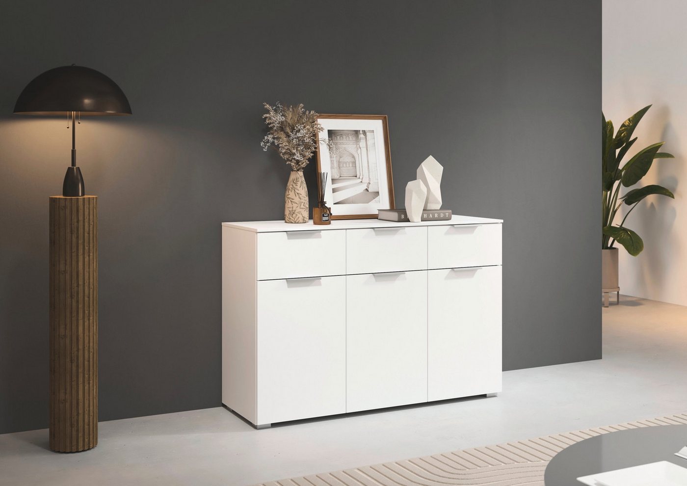 OTTO home Kombikommode Kommode Sideboard Schubladenkommode Schlafzimmerkommode CORTONA (Breite 120 cm inkl. SOFT-CLOSE-FUNKTION, mit moderner Dekor-Front), mit  – Bild 2 von 5