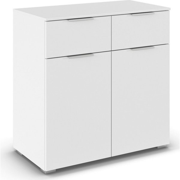 OTTO home Kombikommode Kommode Sideboard Schubladenkommode Schlafzimmerkommode CORTONA (Breite 80 cm inkl. SOFT-CLOSE-FUNKTION, mit moderner Dekor-Front), mit 2