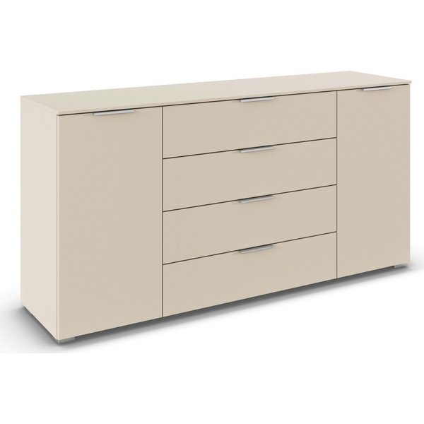 OTTO home Kombikommode Kommode Sideboard Schubladenkommode Schlafzimmerkommode ASTANA (Breite 160 cm / Höhe 81 cm, mit 4 Einlegeböden), 2-türig, 4 geräumige Sch