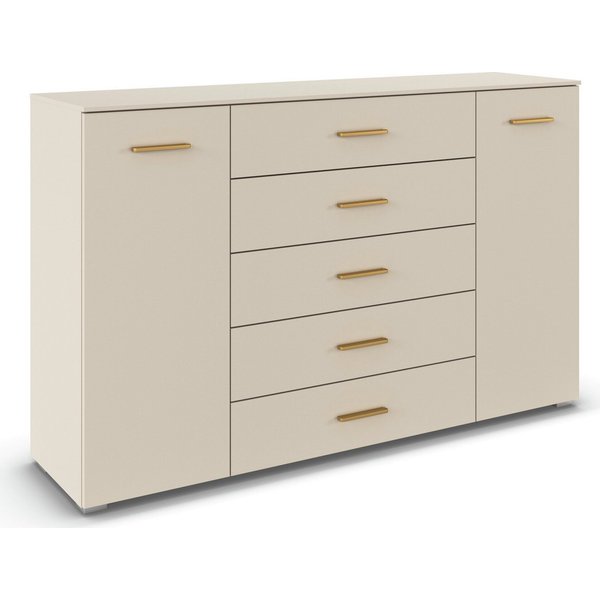 OTTO home Kombikommode Sideboard Schubkommode Kommode SCHNELLMONTAGESYSTEM ZELLARA (Breite 160 cm / Höhe 100 cm, 4 Einlegeböden, inkl. SOFT-CLOSE-FUNKTION), 2-t