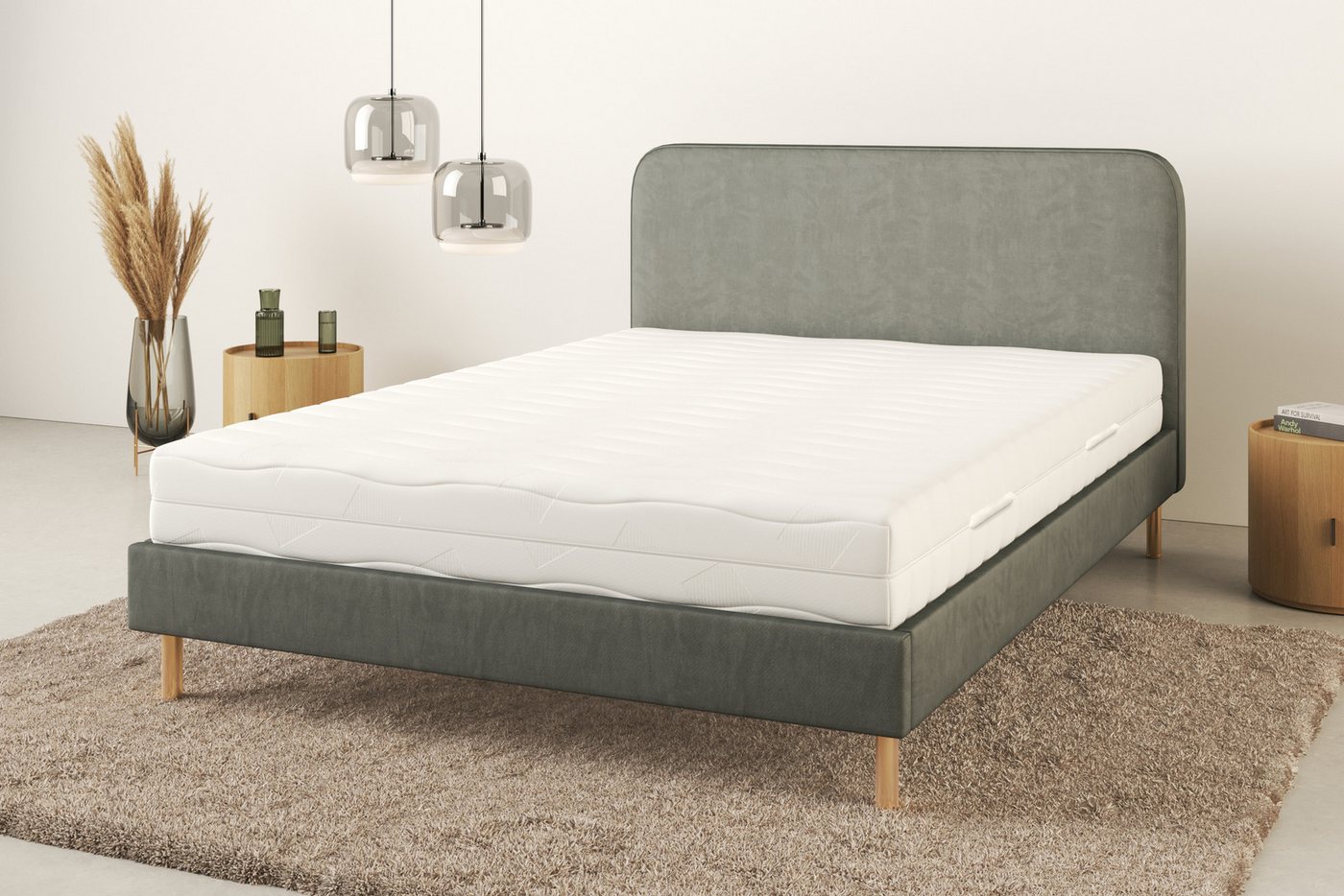 Komfortschaummatratze Lasse, Matratze 90x200 cm, 140x200 cm & weitere Größen, in H2-H4, OTTO home, 22 cm hoch – Bild 3 von 5