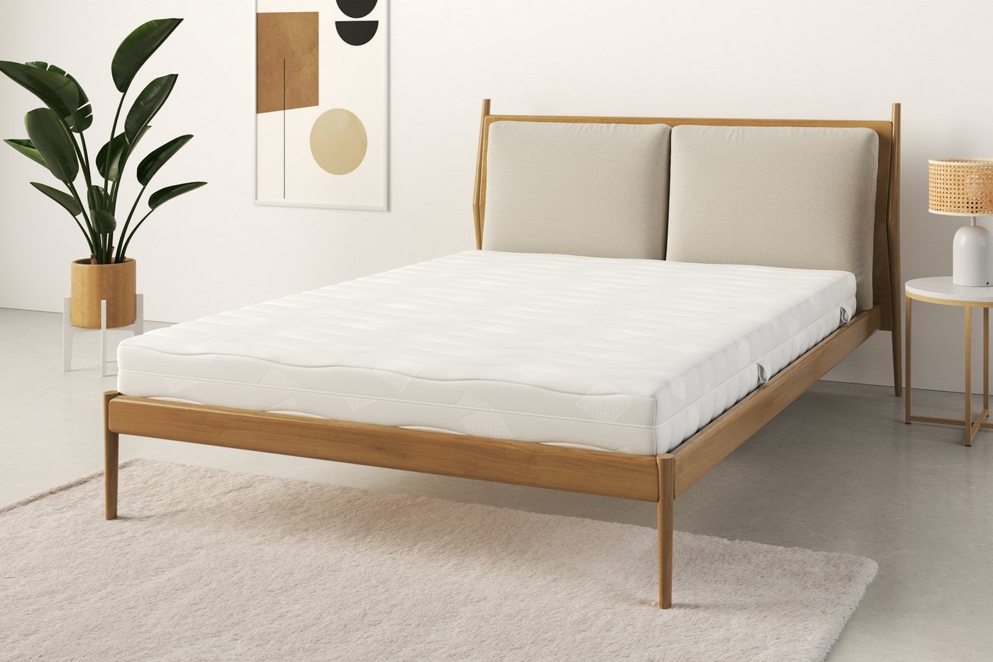 Komfortschaummatratze Lasse Essentials, Matratze 90x200, 140x200 cm & weitere Größen, OTTO home, 16 cm hoch, 7 Zonen Matratze, ergonomisch, atmungsaktiv – Bild 3 von 5