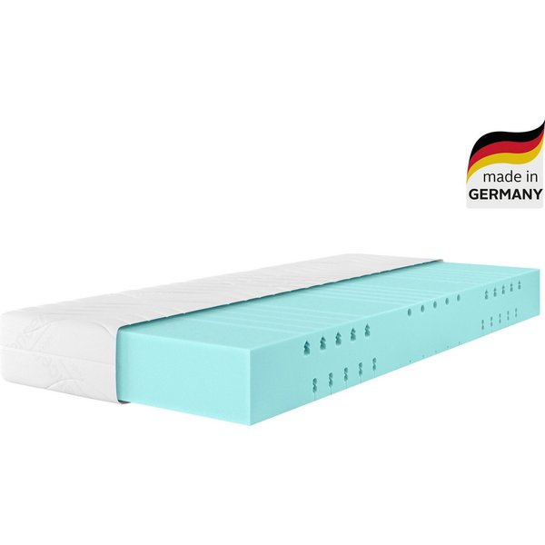 Komfortschaummatratze Tornby, 90x200 cm, 140x200 cm & weitere Größen, atmungsaktiv, OTTO home, 21 cm hoch, Wendematratze H2+3/H3+4/H4+5, ergonomisch, langlebige