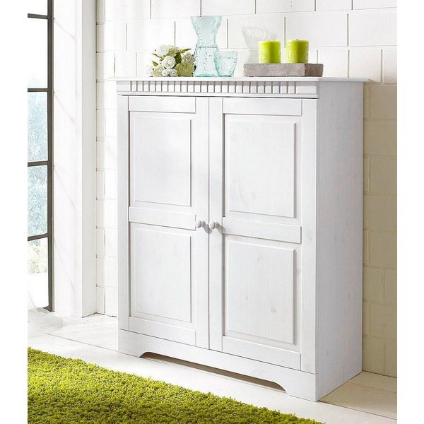 OTTO home Kommode Cubrix, aus schönem massivem Kiefernholz, Höhe 100 cm