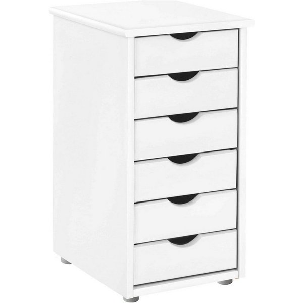 OTTO home Kommode Gava, aus massivem Kiefernholz, mit Stauraummöglichkeiten, Breite 39 cm