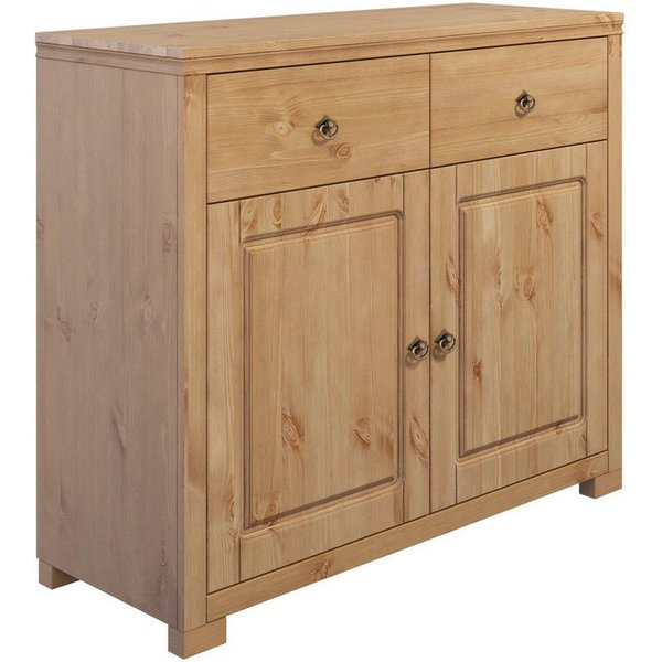 OTTO home Kommode Gotland, aus massiver Kiefer, mit 2 Schubladen, FSC®, Breite 102 cm