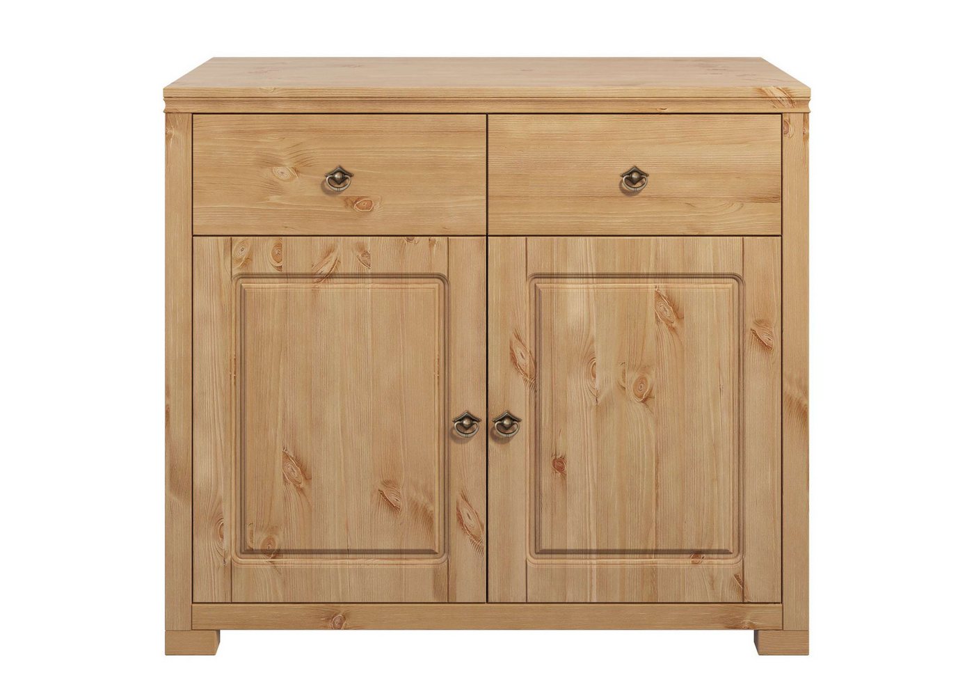 OTTO home Kommode Gotland, aus massiver Kiefer, mit 2 Schubladen, FSC®, Breite 102 cm – Bild 2 von 5
