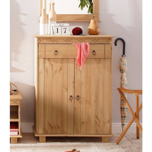 OTTO home Kommode Indra, Sideboard (B/T/H: 74/35/100 cm), aus massiver Kiefer, FSC®-zertifiziert, MADE in EU