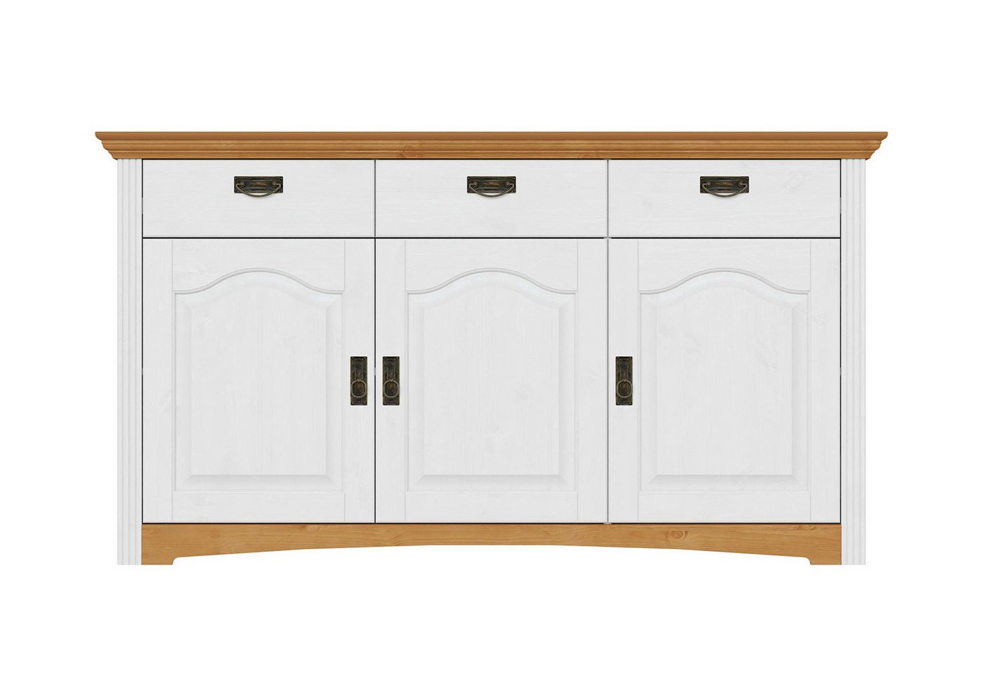 OTTO home Kommode Konrad, aus massiver Kiefer, Breite 156 cm, mit Schubladen, FSC® – Bild 4 von 5
