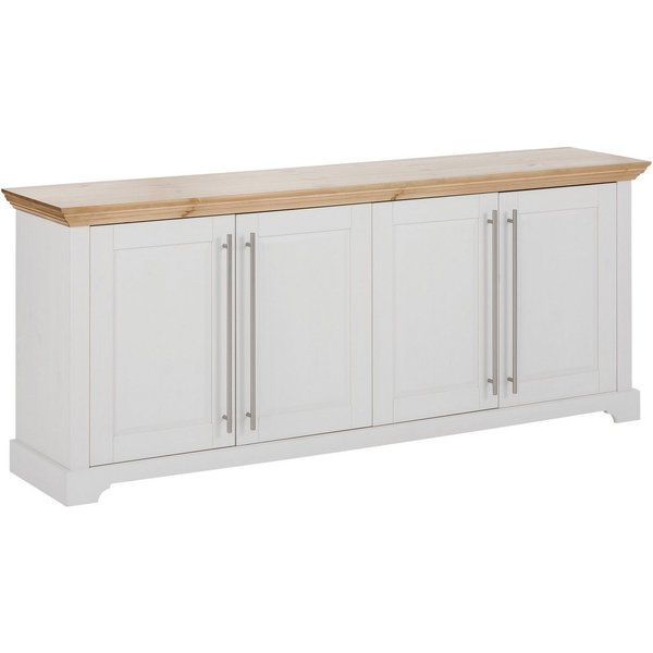 OTTO home Kommode Melissa, Sideboard (Made in EU, Maße (B/T/H): 171/39/70 cm), aus massiver Kiefer, FSC® zertifiziert, 4-türig, Breite 171 cm