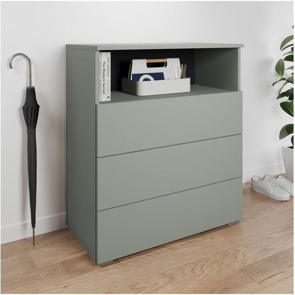 OTTO home Kommode Paris, mit 3 Schubkästen (Breite 70 cm)
