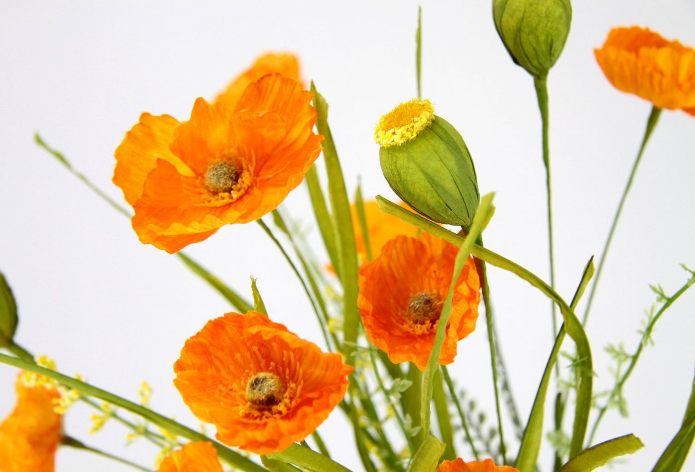 Kunstblume Mohnblumen, OTTO home, Höhe 47 cm, 2er Set – Bild 4 von 4