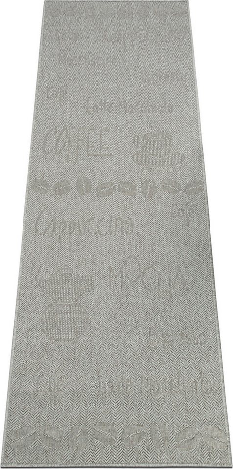 OTTO home Läufer Coffee, Kaffee-Motive, In- und Outdoor geeignet, rechteckig, Höhe: 5 mm, Wetterfest, UV-beständig, Küchenläufer, Camping, Balkon – Bild 5 von 5