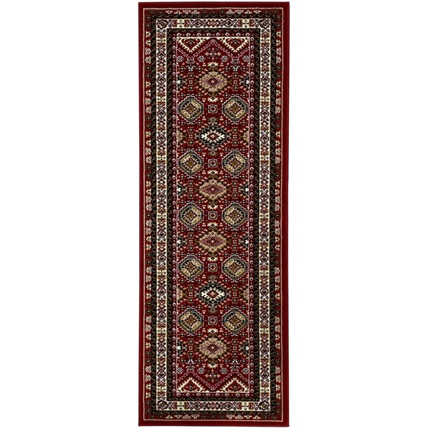 OTTO home Läufer Diantha, rechteckig, Höhe: 7 mm, Orient-Optik, mit Bordüre, Läufer, Brücke, Kurzflor, elegant
