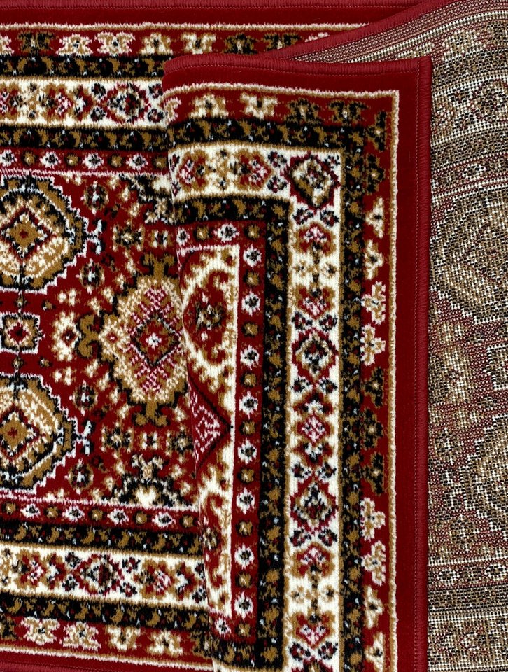 OTTO home Läufer Diantha, rechteckig, Höhe: 7 mm, Orient-Optik, mit Bordüre, Läufer, Brücke, Kurzflor, elegant – Bild 5 von 5