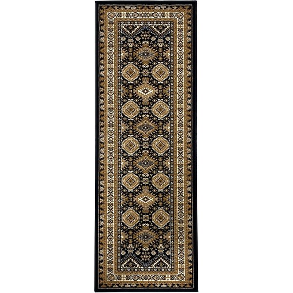 OTTO home Läufer Diantha, rechteckig, Höhe: 7 mm, Orient-Optik, mit Bordüre, Läufer, Brücke, Kurzflor, elegant