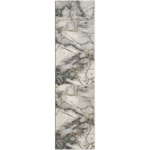 OTTO home Läufer Juliet, rechteckig, Höhe: 12 mm, modernes Marmor-Design, Läufer, Brücke, Kurzflor, pflegeleicht