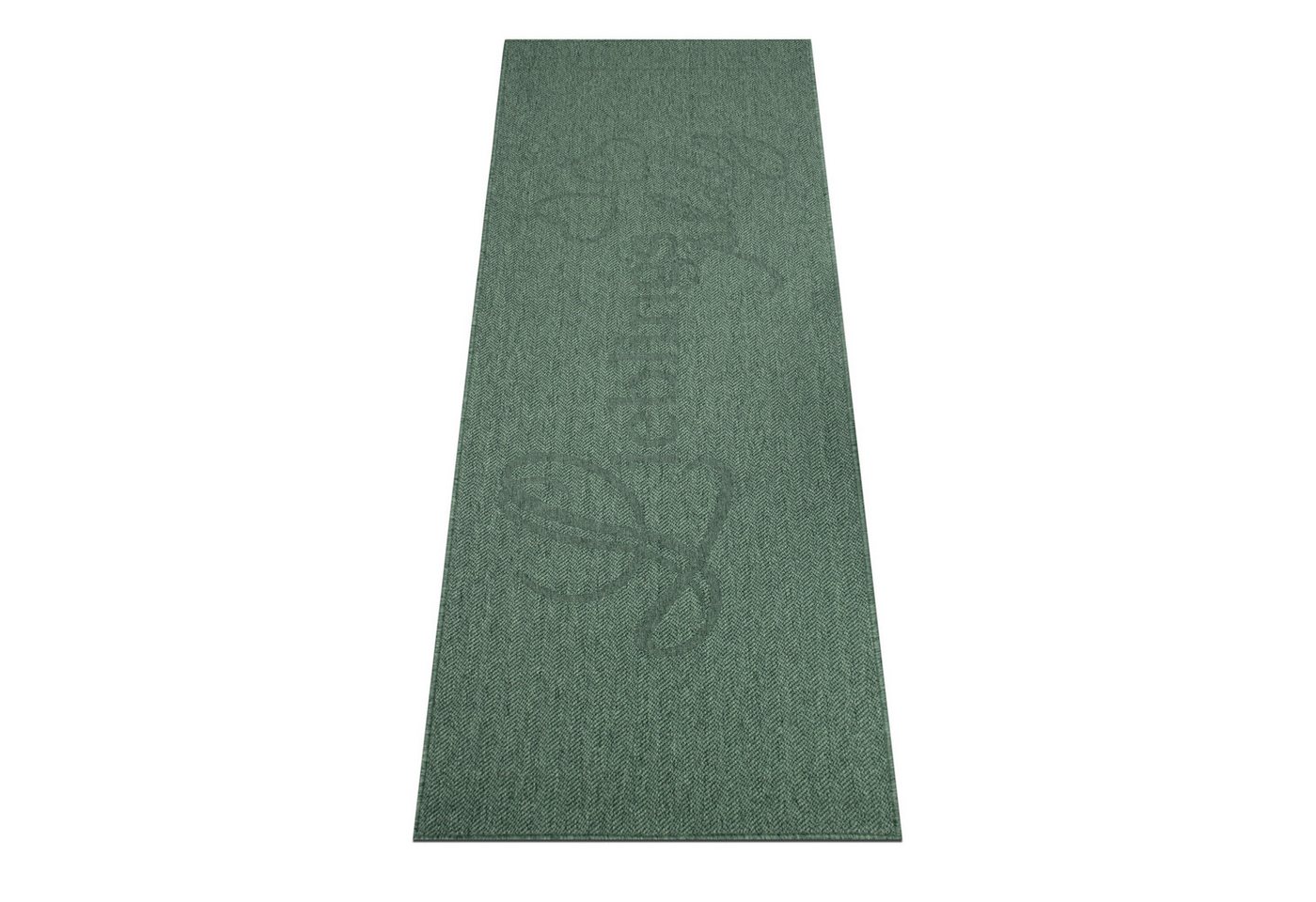 OTTO home Läufer Lieblingsplatz, mit Schriftzug, In- und Outdoor geeignet, rechteckig, Höhe: 5 mm, Wetterfest, UV-beständig, Küchenläufer, Camping, Balkon – Bild 4 von 5