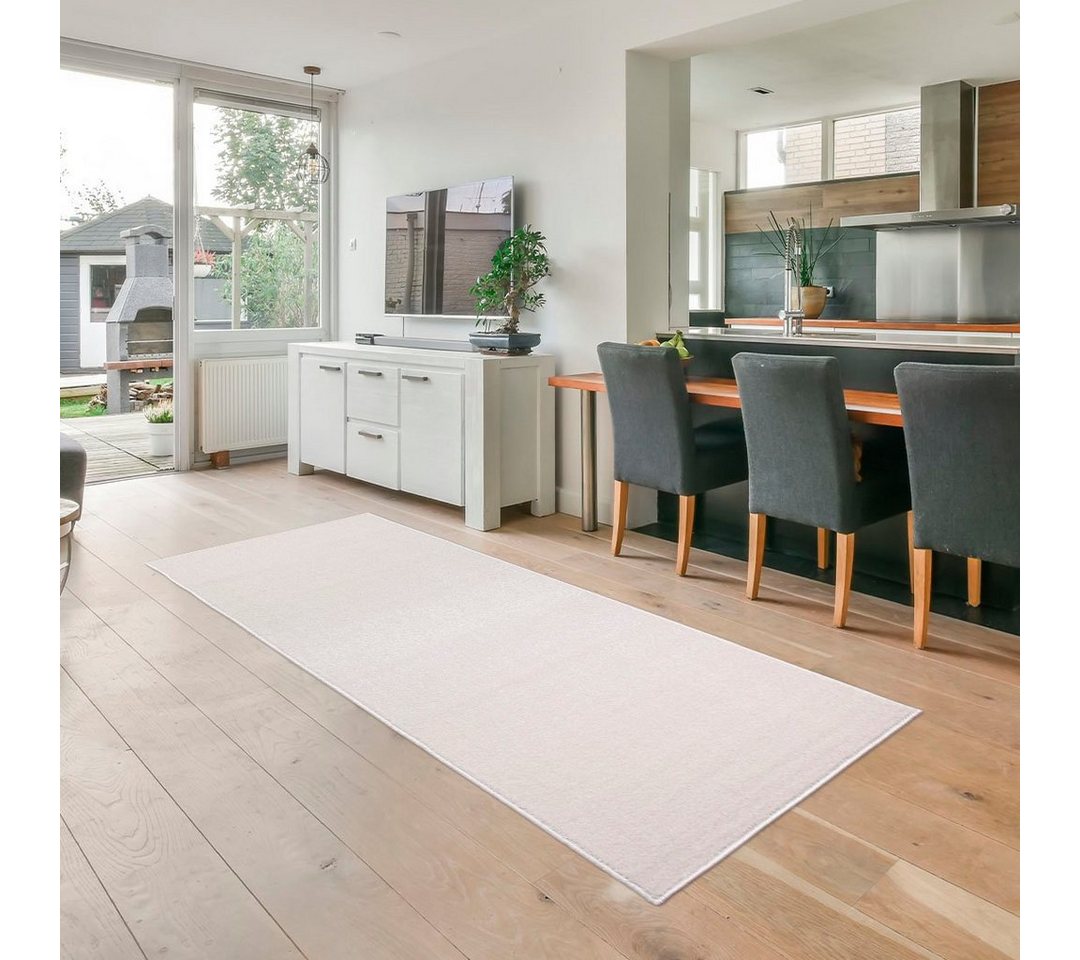 OTTO home Läufer Pieter, rechteckig, Höhe: 9 mm, mit besonders weichem Flor, Kurzflor, Design-Teppich, Melange-Effekt – Bild 2 von 5