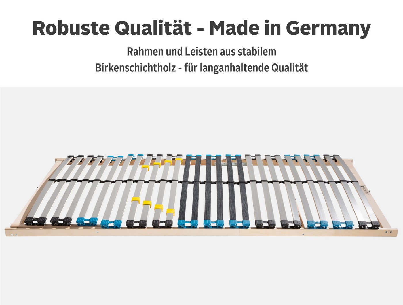 Lattenrost Lattenrost Glomma NV, 90x200, 140x200 cm und weiteren Größen, OTTO home, Kopfteil nicht verstellbar, Fußteil nicht verstellbar, Lattenrost für alle M – Bild 2 von 5