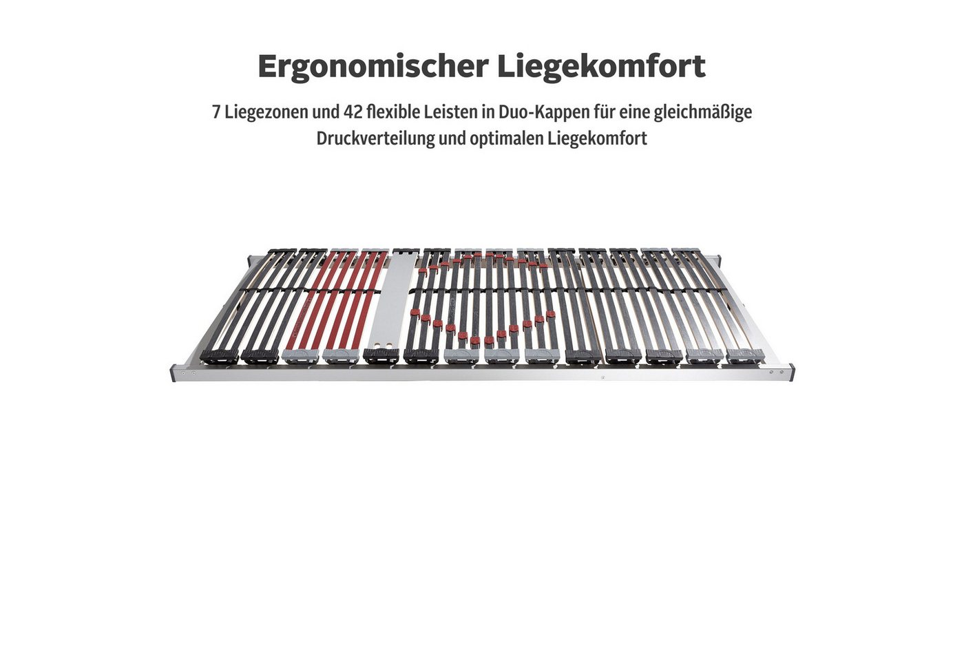 Lattenrost Imke, 90x200, 140x200 cm und weiteren Größen, OTTO home, Kopfteil nicht verstellbar, Fußteil nicht verstellbar, Lattenrost für alle Matratzen, langle – Bild 5 von 5