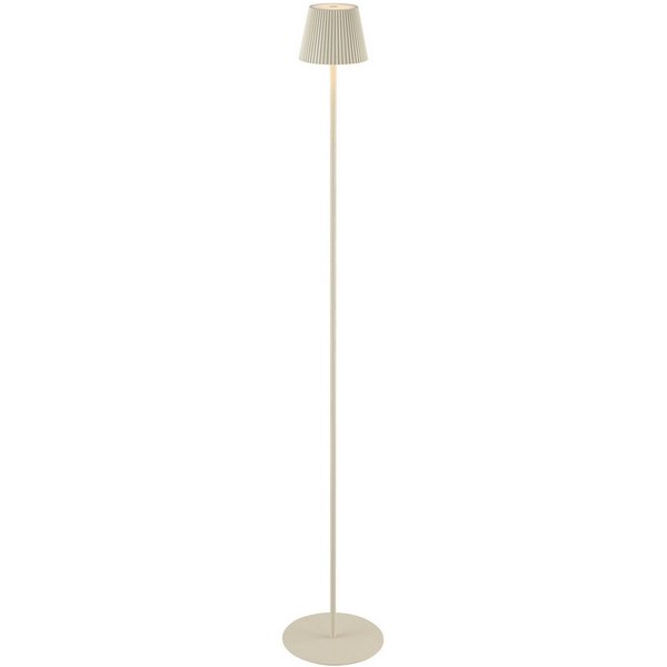 OTTO home LED Außen-Stehlampe Helliot, mehrere Helligkeitsstufen, LED fest integriert, Warmweiß, LED Akku-Leuchte, 125 cm, 340 lm, 3000K, Touchdimmer