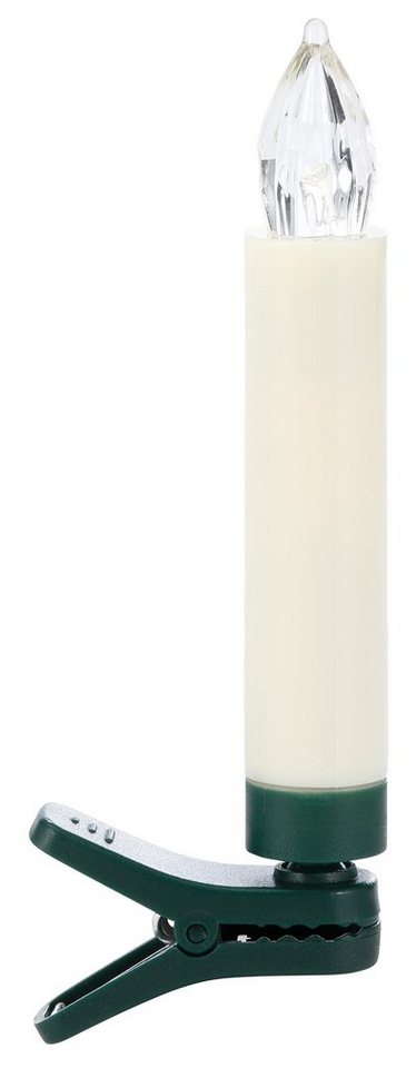 OTTO home LED-Christbaumkerzen,kabellos, Set 25, 40 oder 50 teilig, warmweiß, Fernbedienung, Timer, 50-flammig, Kerzen + 8 Dornen, Flacker u. Timerfunktion, meh – Bild 4 von 5