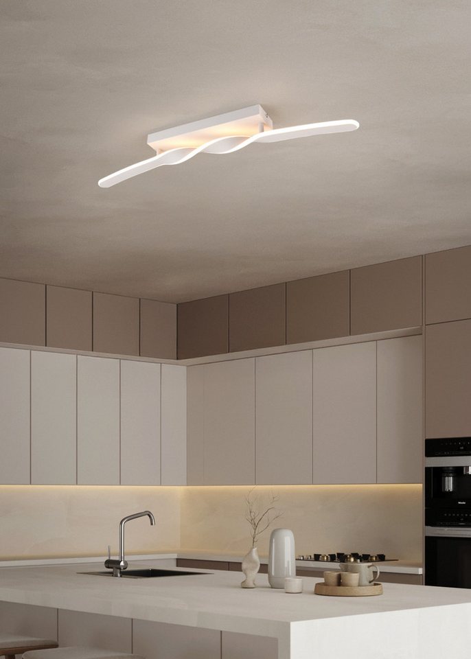 OTTO home LED Deckenleuchte ADELLA, LED Deckenlampe 20W 2500 Lumen CCT 2700-6500K Lichtfarbe, CCT - über Fernbedienung, Dimmfunktion, Memoryfunktion, Nachtlicht – Bild 3 von 5