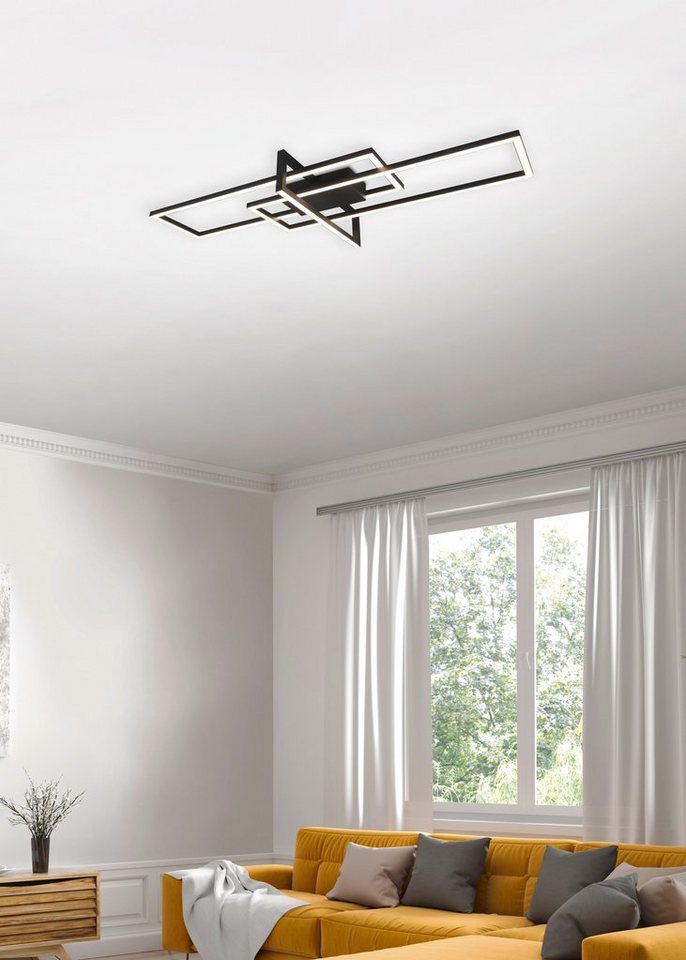 OTTO home LED Deckenleuchte Aeliana, mehrere Helligkeitsstufen, LED fest integriert, Warmweiß, Deckenlampe mit Switch Dimmer – Bild 2 von 5