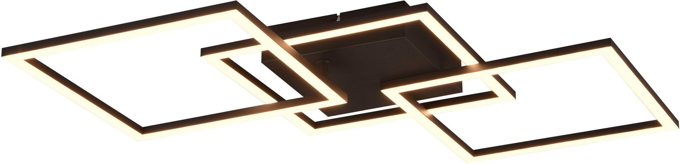 OTTO home LED Deckenleuchte Annelia, Deckenlampe, schwenkbare LED-Rechtecke, LED fest integriert, Warmweiß, Wand- und Deckenmontage möglich – Bild 3 von 5