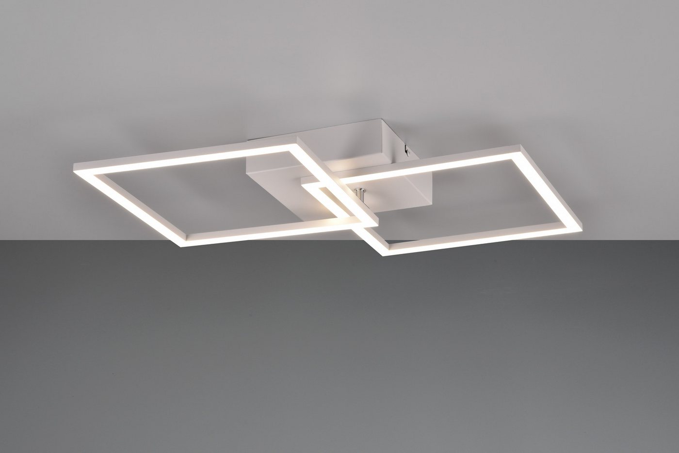 OTTO home LED Deckenleuchte Annelia, Deckenlampe, schwenkbare LED-Rechtecke, LED fest integriert, Warmweiß, Wand- und Deckenmontage möglich – Bild 3 von 5