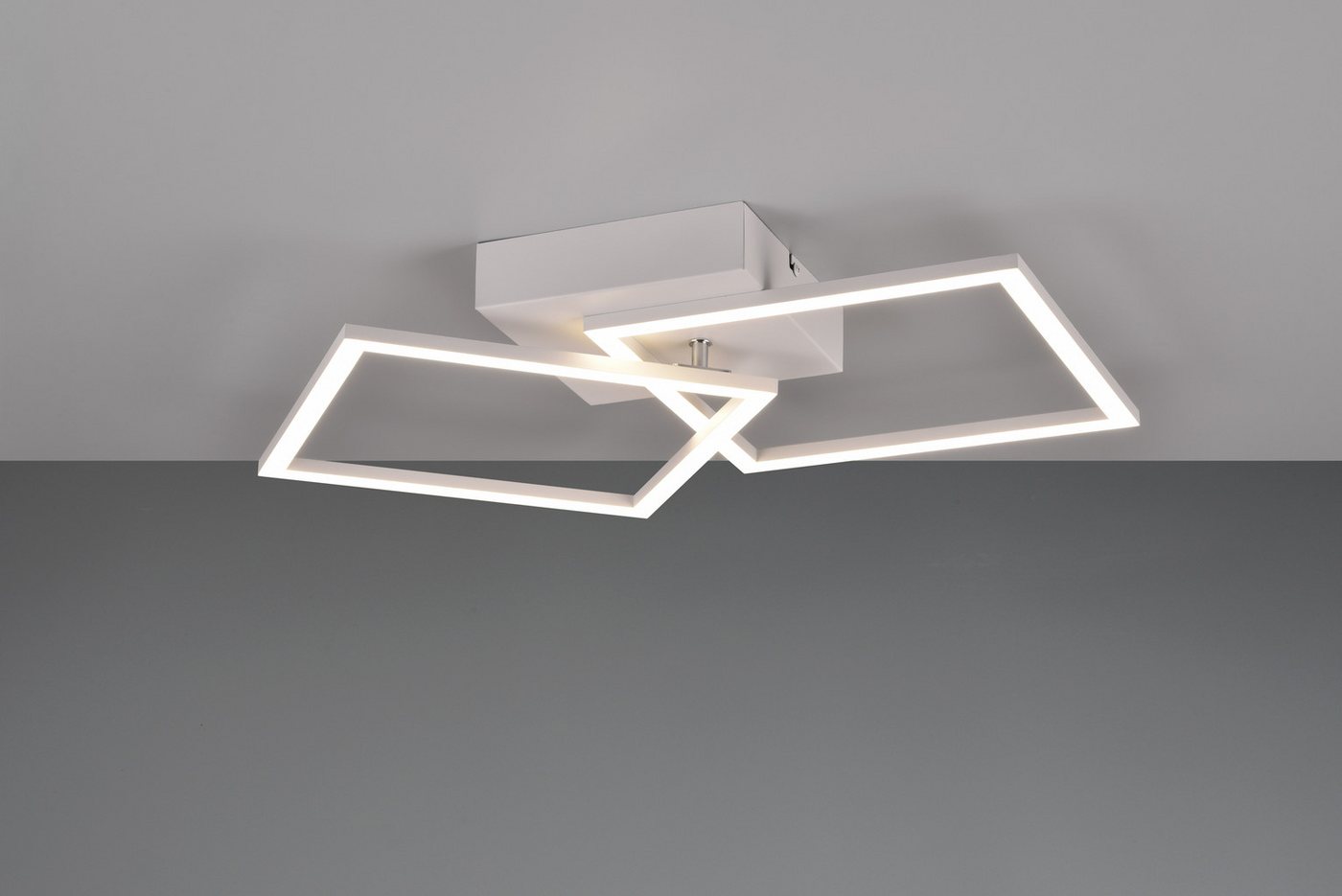 OTTO home LED Deckenleuchte Annelia, Deckenlampe, schwenkbare LED-Rechtecke, LED fest integriert, Warmweiß, Wand- und Deckenmontage möglich – Bild 4 von 5