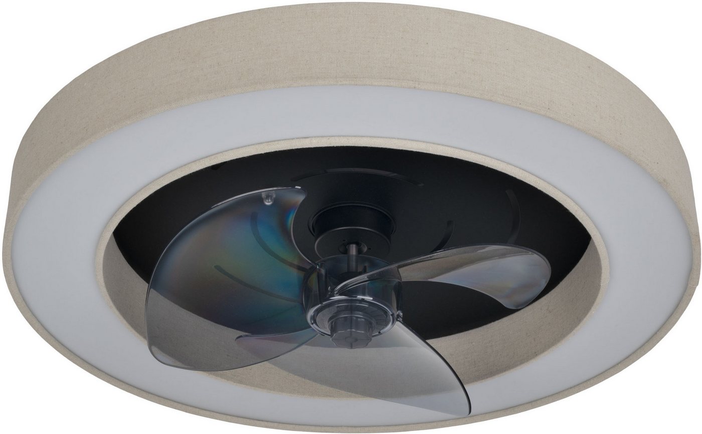 OTTO home LED Deckenleuchte Deckenventilator Vittor, CCT - über Fernbedienung, Dimmfunktion, Memoryfunktion, Nachtlichtfunktion, Ventilatorfunktion, mehrere Hel – Bild 4 von 5