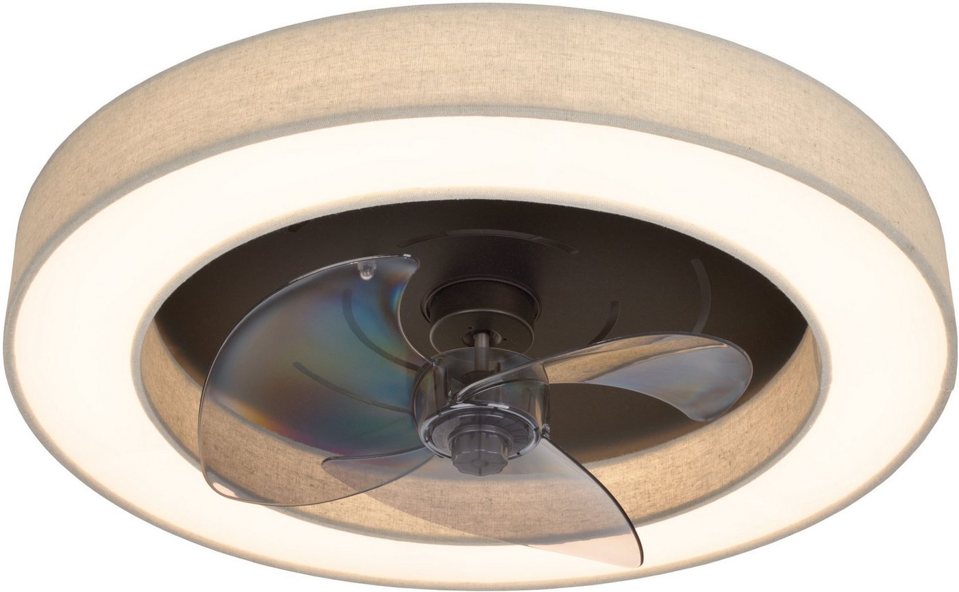 OTTO home LED Deckenleuchte Deckenventilator Vittor, CCT - über Fernbedienung, Dimmfunktion, Memoryfunktion, Nachtlichtfunktion, Ventilatorfunktion, mehrere Hel – Bild 5 von 5