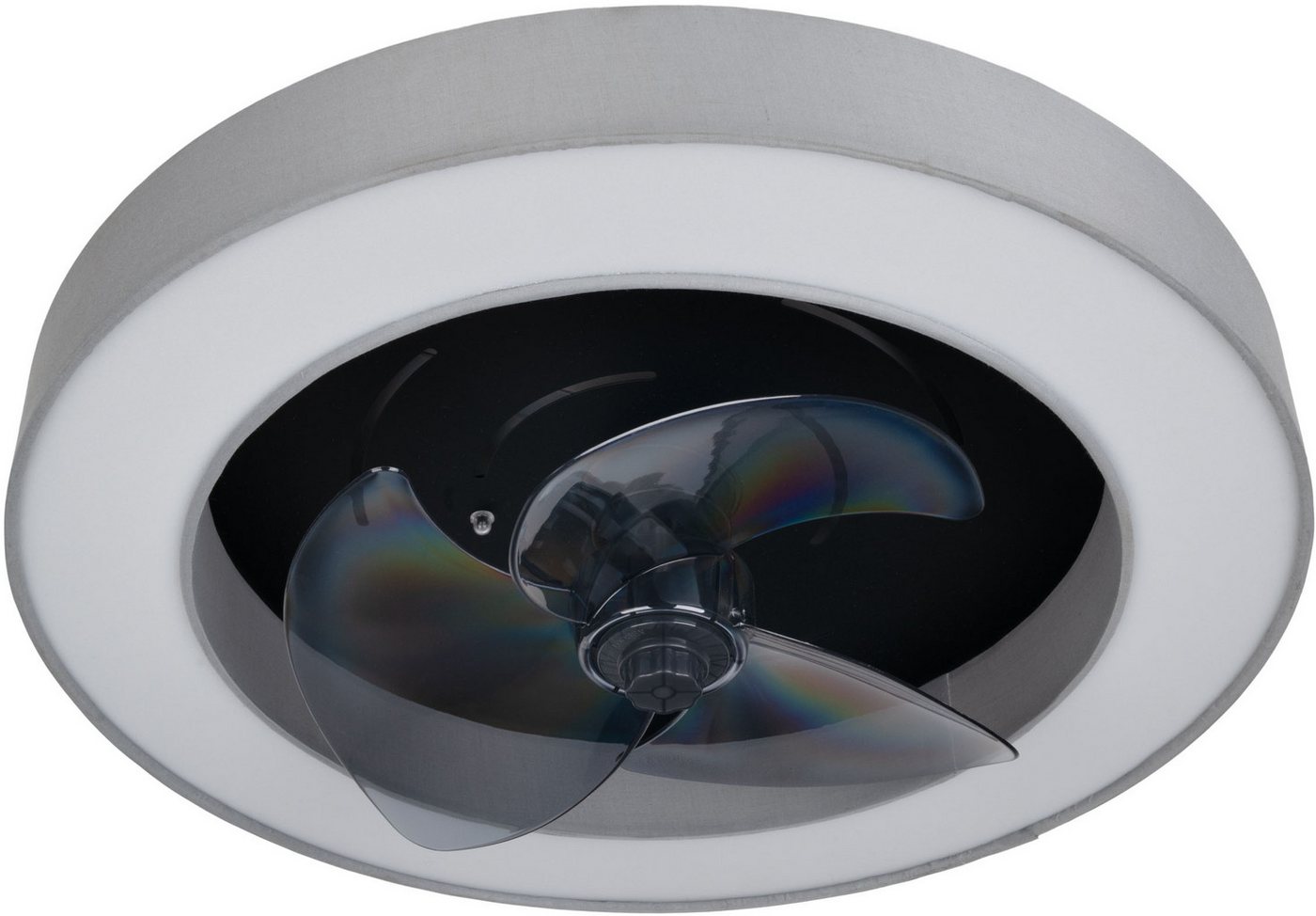 OTTO home LED Deckenleuchte Deckenventilator Vittor, CCT - über Fernbedienung, Dimmfunktion, Memoryfunktion, Nachtlichtfunktion, Ventilatorfunktion, mehrere Hel – Bild 4 von 5