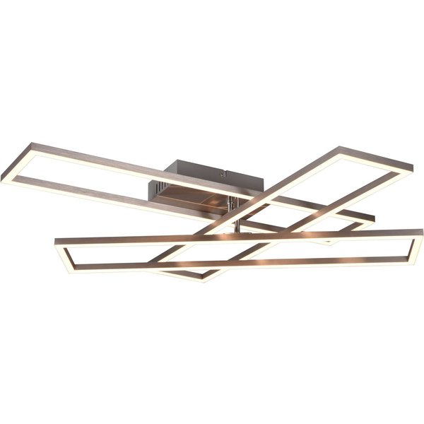 OTTO home LED Deckenleuchte Druell, Deckenlampe oder Wandlampe LED Module schwenkbar dimmbar CCT, CCT - über Fernbedienung, Dimmfunktion, Fernbedienung, Infraro