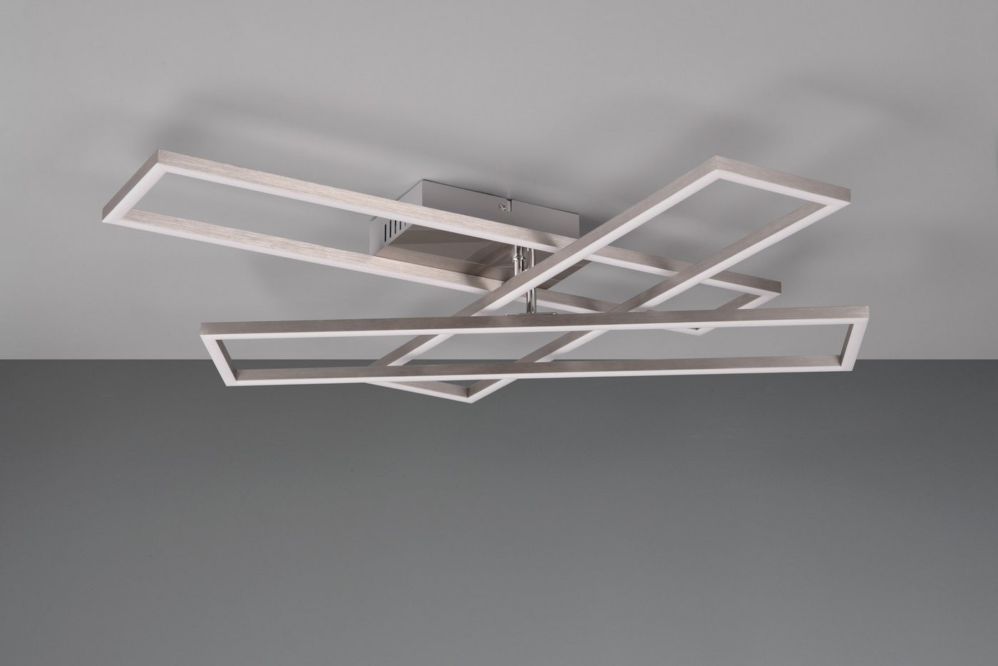 OTTO home LED Deckenleuchte Druell, Deckenlampe oder Wandlampe LED Module schwenkbar dimmbar CCT, CCT - über Fernbedienung, Dimmfunktion, Fernbedienung, Infraro – Bild 3 von 5