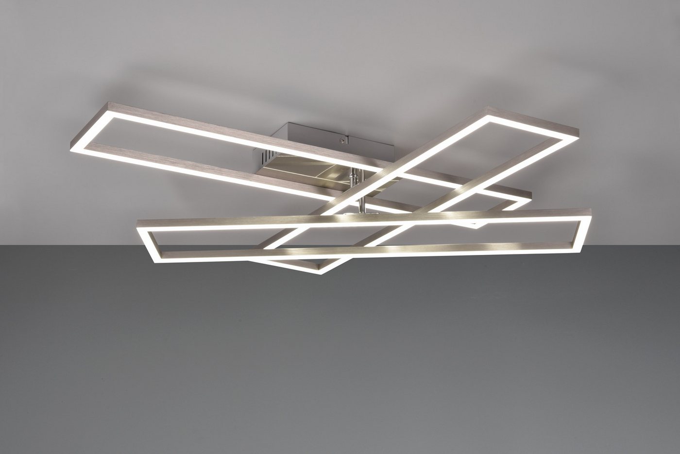 OTTO home LED Deckenleuchte Druell, Deckenlampe oder Wandlampe LED Module schwenkbar dimmbar CCT, CCT - über Fernbedienung, Dimmfunktion, Fernbedienung, Infraro – Bild 5 von 5