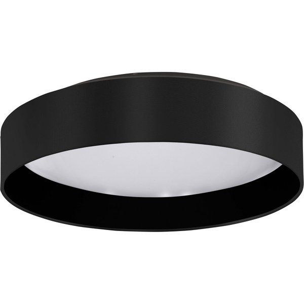 OTTO home LED Deckenleuchte Merryn, CCT - über Fernbedienung, LED fest integriert, Neutralweiß, Warmweiß, Deckenlampe Ø38 x H9 cm mit Textil-/Stoffschirm, CCT, 