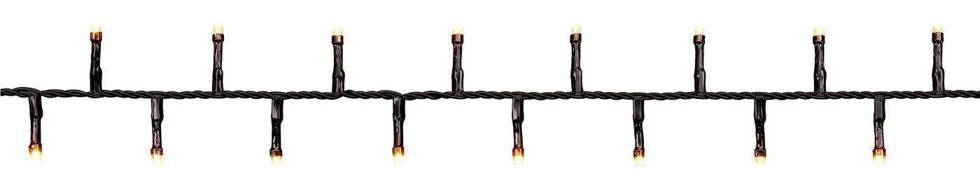 OTTO home LED-Lichterkette Clusterlichterkette,3/6/8/12/14/18/24 m, 8 Modi, Timer, Indoor Outdoor, Blinkfunktionen, Timer, Memoryfunktion, incl. Atapter, 3 m Zu – Bild 3 von 5