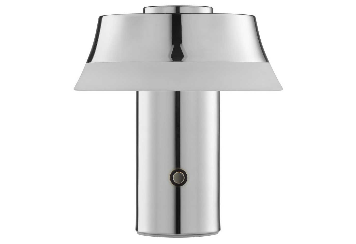 OTTO home LED Tischleuchte Arnett, Dimmfunktion, LED fest integriert, Warmweiß, akkubetrieben, 17 cm, 240 lm, per wireless charging & USB ladbar – Bild 3 von 5