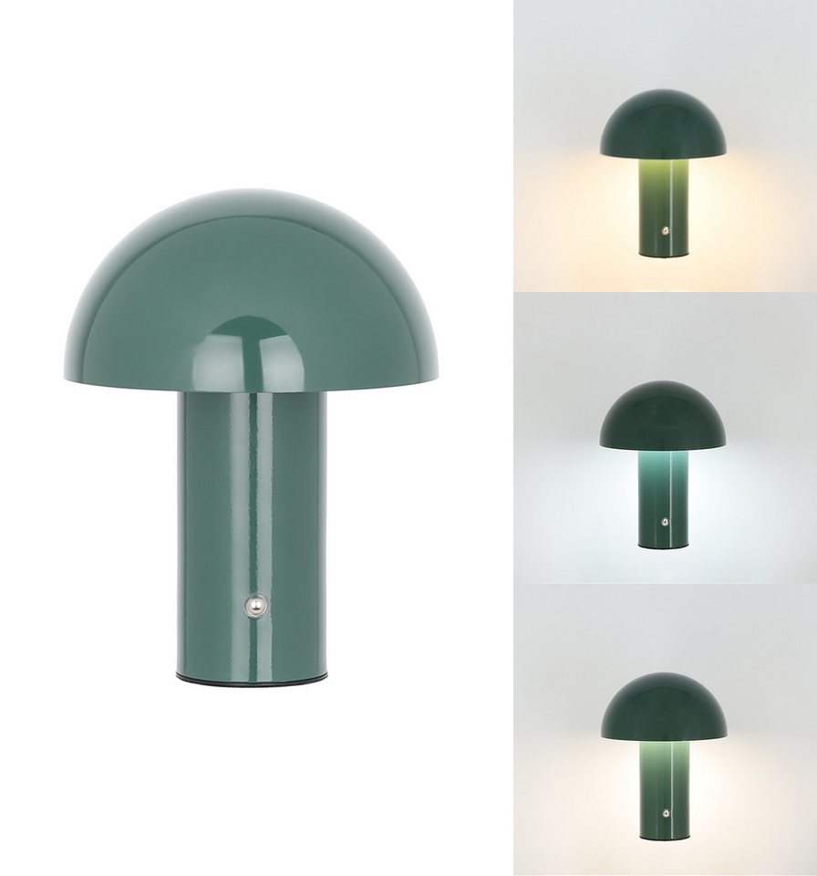 OTTO home LED Tischleuchte Hillu, Dimmer, Dimmfunktion, Ein-/Ausschalter, USB-Anschluss mit Ladefunktion, USB-Ladefunktion, mehrere Helligkeitsstufen, LED fest  – Bild 3 von 5