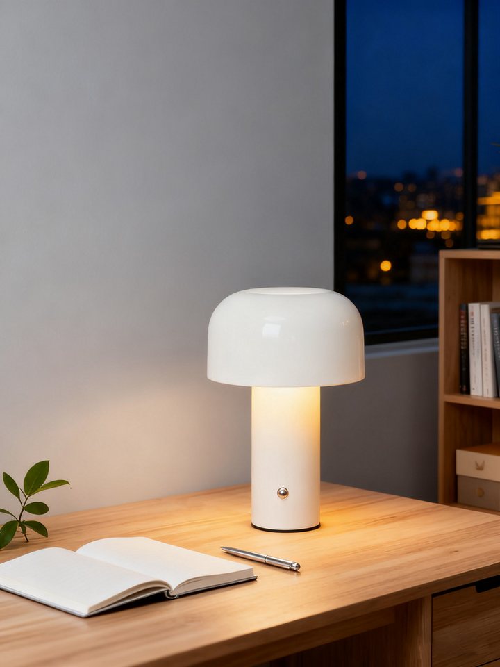 OTTO home LED Tischleuchte Ronno, Dimmer, Dimmfunktion, Ein-/Ausschalter, Farbsteuerung, USB-Ladefunktion, mehrere Helligkeitsstufen, LED fest integriert, warmw – Bild 5 von 5