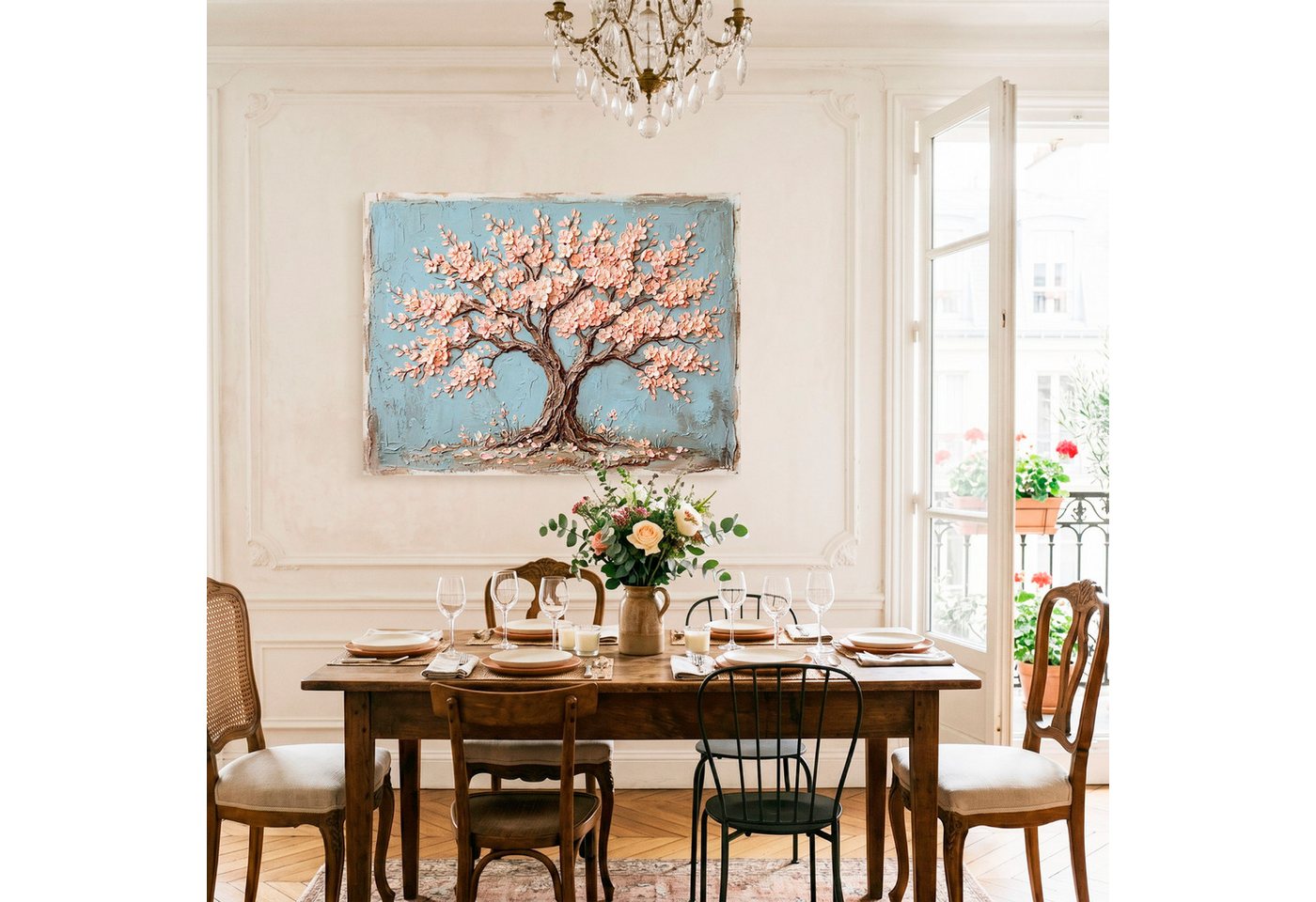 OTTO home Leinwandbild Baum in Blüte, Baumbilder (1 St), in verschied. Größen – Bild 2 von 4