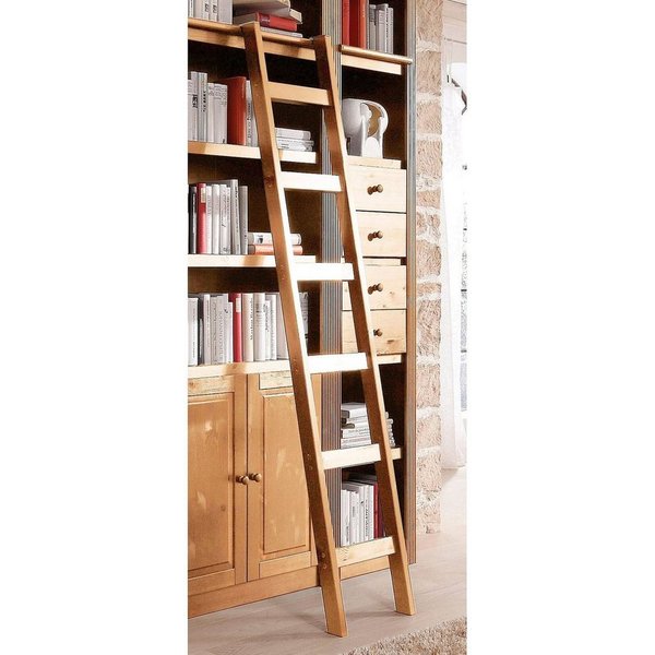 OTTO home Leiterregal Bergen, aus massivem Kiefernholz, mit 6 Trittsprossen, Höhe 188 cm