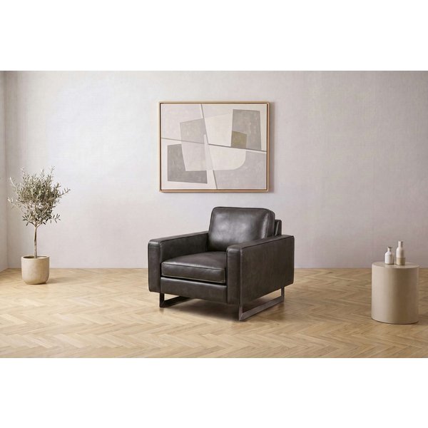 OTTO home Loveseat Pinto 105 cm, Cord, Chenille, Lederoptik, mit Keder, Metallfüßen und auch in Cord Bezug erhältlich