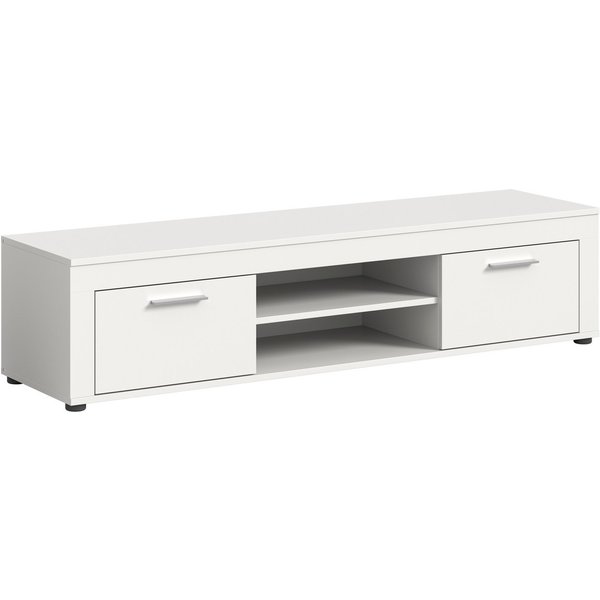 OTTO home Lowboard AOSTA, Breite 160 cm, 2 Klappen, 2 offene Fächer (in verschiedenen Farbausführungen, individuell kombinierbar), TV-Board, Mediaboard, TV-Möbe