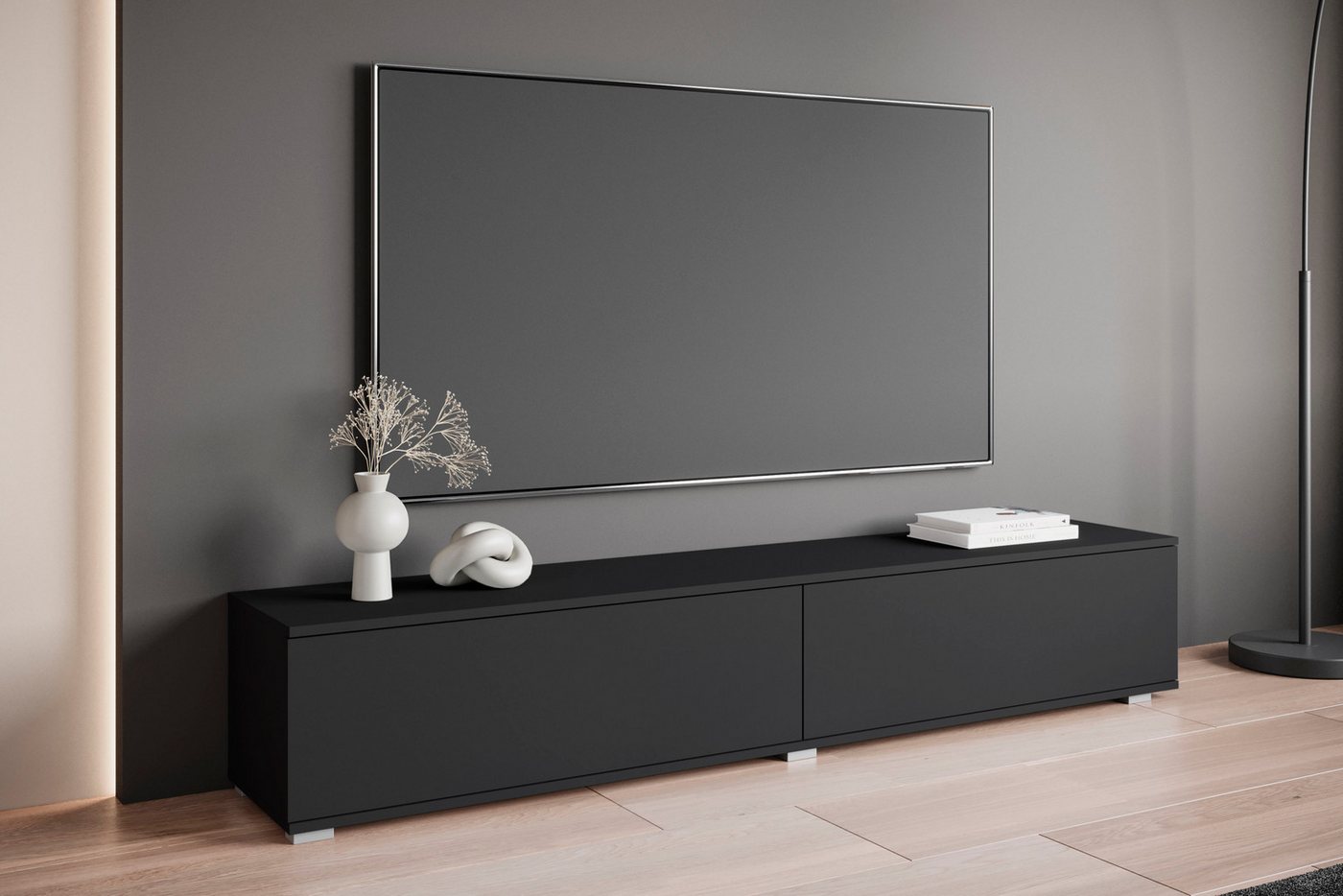 OTTO home Lowboard Kenia (1 St), 2 Klappen – flexibel hängend oder stehend montierbar – Bild 3 von 5