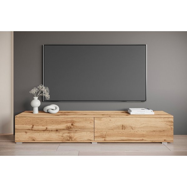 OTTO home Lowboard Kenia (1 St), 2 Klappen – flexibel hängend oder stehend montierbar