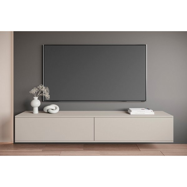 OTTO home Lowboard Kenia (1 St), 2 Klappen – flexibel hängend oder stehend montierbar